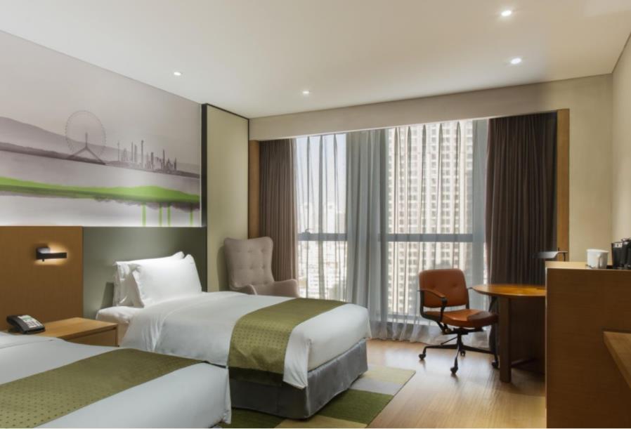 Holiday Inn & Suites Tianjin Downtown By Ihg,Tianjin Drum Tower,Joycity Shopping Mall,Tianjin Ancient Cultural Street,Haihe River,The Porcelain House,Convenient Access To Tianjin Binhai International Airport Extérieur photo